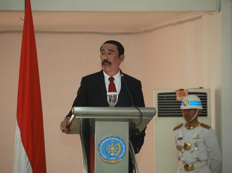 Sekjen Kemendagri Promosi Doktor Ilmu Pemerintahan IPDN