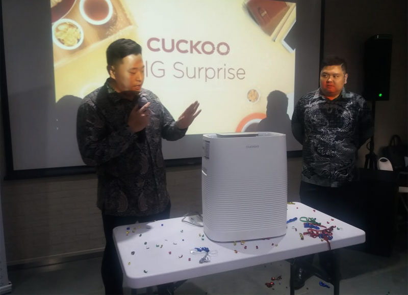 Soft Launch Solusi Udara Segar nan Ekonomis dari CUCKOO
