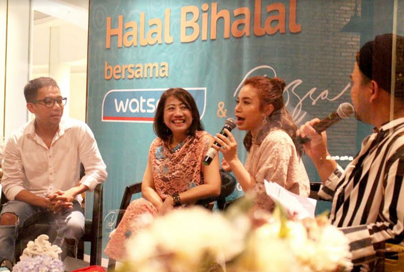 Halal Bihalal Bersama Watsons & Rossa Beauty