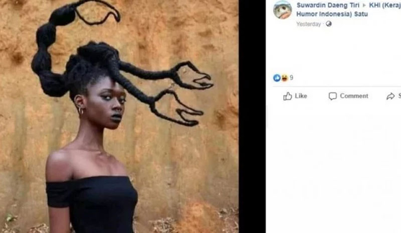 Gaya Rambut Cewek Nyentrik Ini Curi Perhatian Warganet
