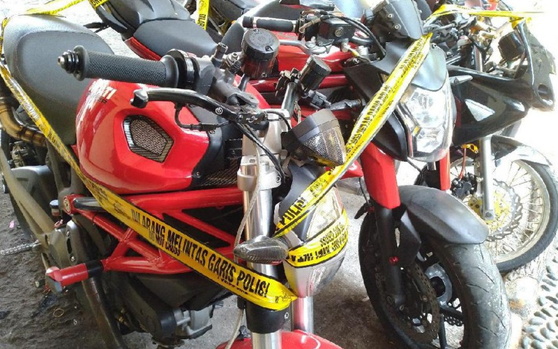 Komplotan Maling Moge Dibekuk di Bogor, Edan Ada Ducati Monster