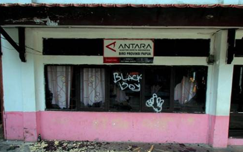 Kantor Antara Biro Papua Dirusak Massa, Kami Ikut Prihatin