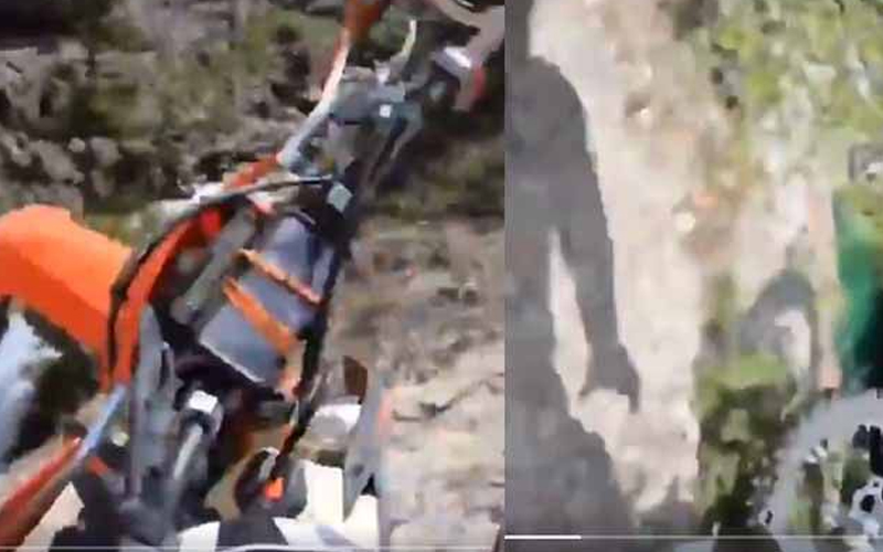 Jatuh dari Ketinggian 25 Meter, Biker Asal Amerika Ini Selamat dari Maut