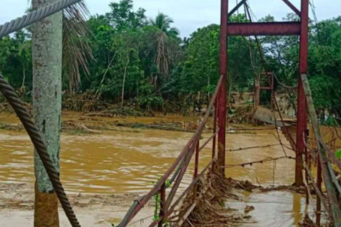 Tujuh Jembatan di Kabupaten Lebak Putus Akibat Banjir