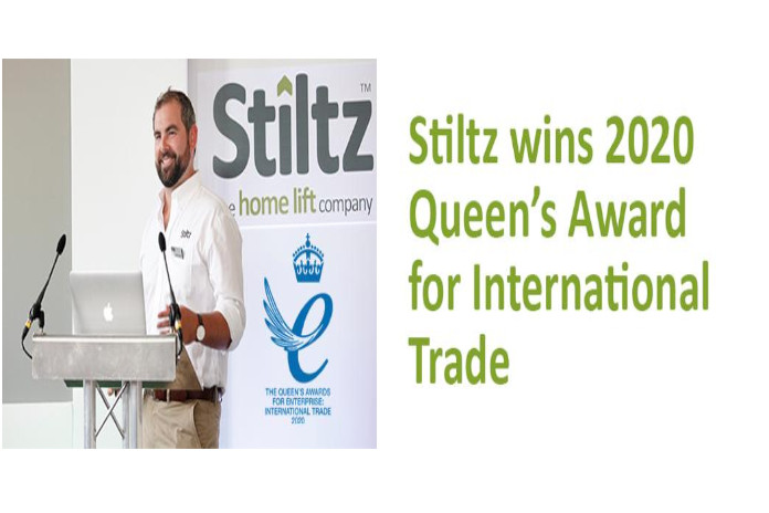 Stiltz Home Lift Mendapatkan Penghargaan The Queenâ€™s Award for Enterprise 2020