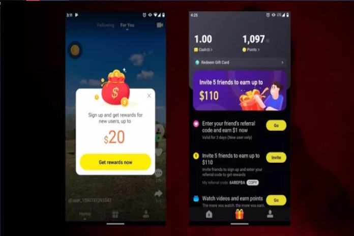 Viral Aplikasi Pesaing TikTok, Pengguna Bisa Dapat Uang