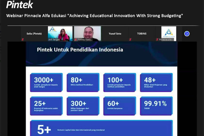 Kolaborasi Bersama Pinnacle Alfa Edukasi dan Cambridge University Press, Pintek