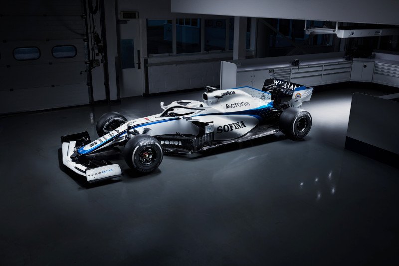 Ini Penampakan Mobil Williams dengan Livery Baru, Keren Bosku!