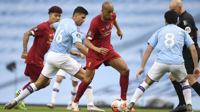 Astaga, Manchester City Permalukan Liverpool 4-0