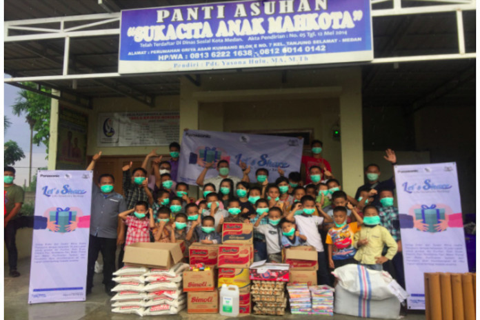 Panasonic GOBEL Distribusikan Donasi Hasil Program â€œLetâ€™s Share, Life Solutions Berbagi