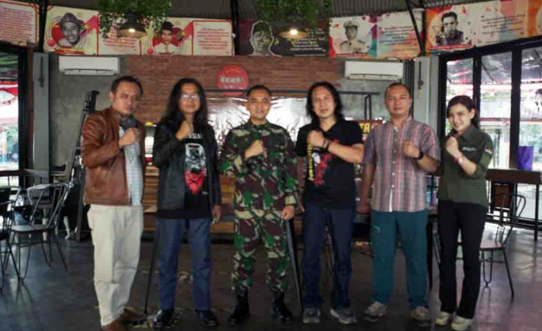 Powerslaves Band Dukung Pusjarah TNI Gelorakan Cinta Sejarah untuk Generasi Muda Milenial