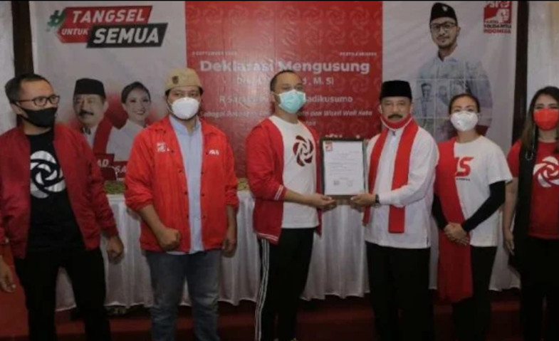 PSI Resmi Dukung Keponakan Prabowo di Pilkada Tangsel