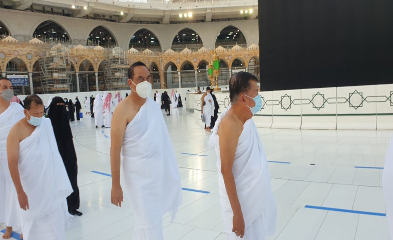Dari Vatikan, Jusuf Kalla Umroh di Tengah Pandemi
