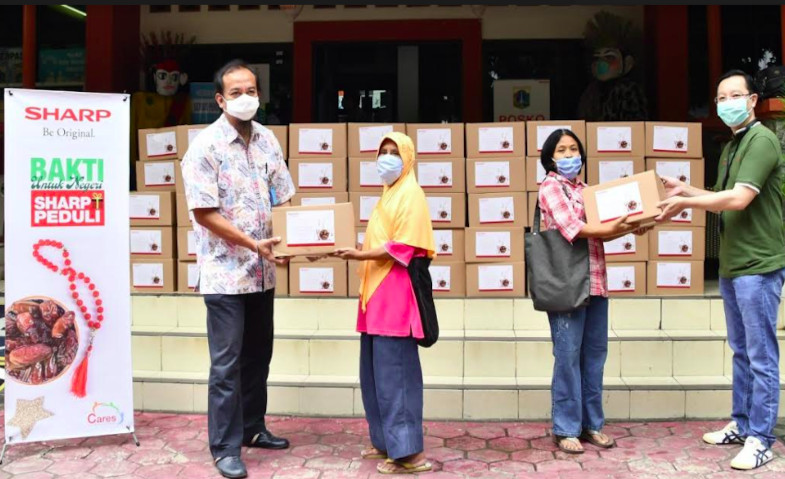 SHARP Buktikan Efektivitas Program CSR-nya dengan Raih  Nusantara CSR Awards 2020