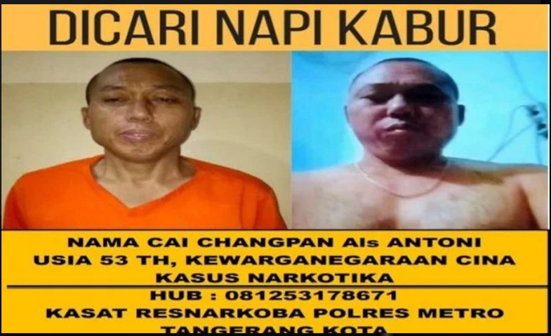 Buru Napi Cai Changpan di Hutan, Polisi Perluas Titik Kepung