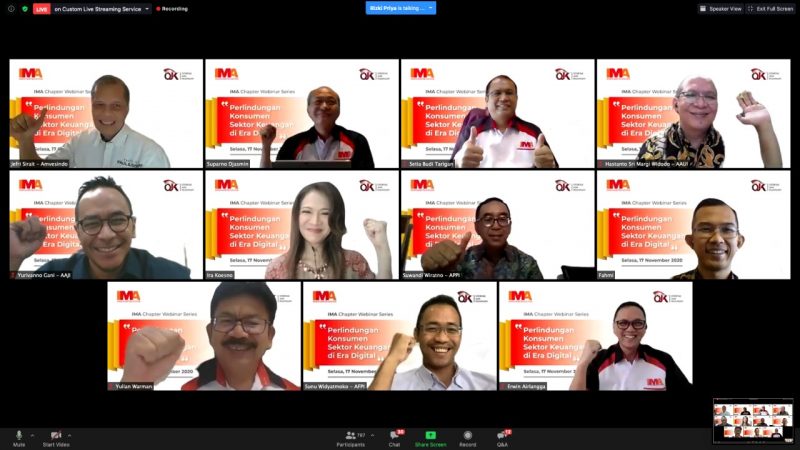 6 Asosiasi Jasa Keuangan Berikan Perhatian Atas Perlindungan Konsumen di Era Digital