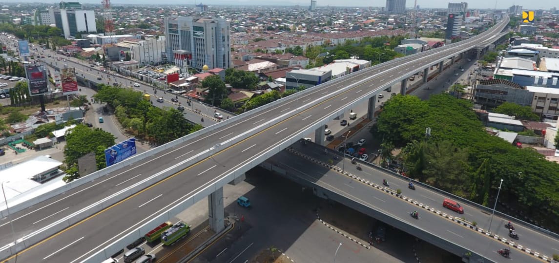 Jalan Tol Layang AP Pettarani Makassar Siap Beroperasi