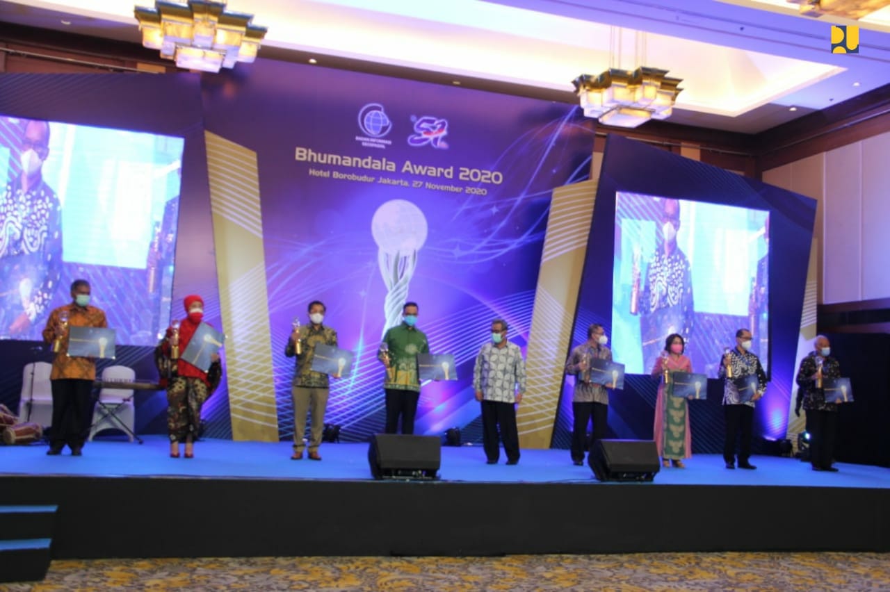 Kementerian PUPR Raih 2 Penghargaan Tertinggi Bhumandala Award 2020