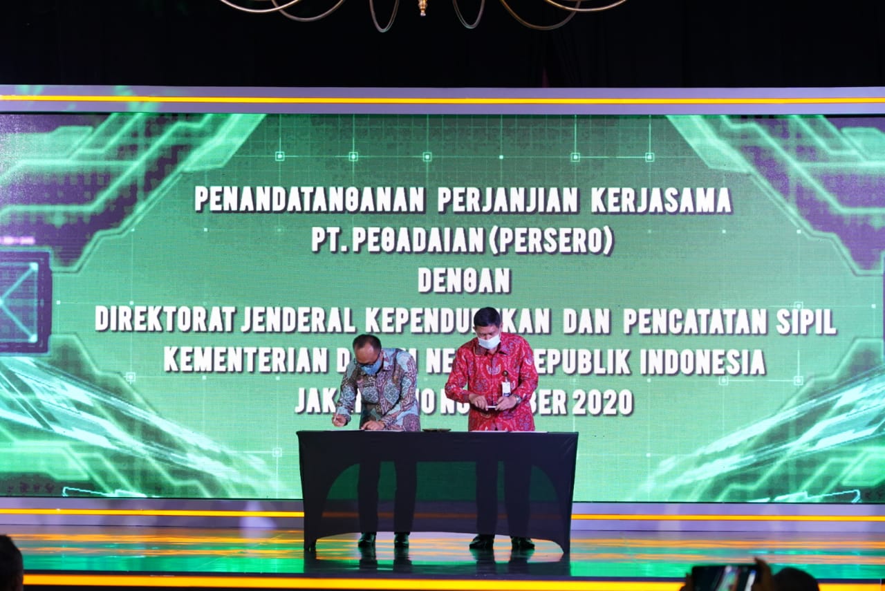 Pegadaian Jadi BUMN Pertama Terapkan Sistem Pemindaian E-KYC Dukcapil
