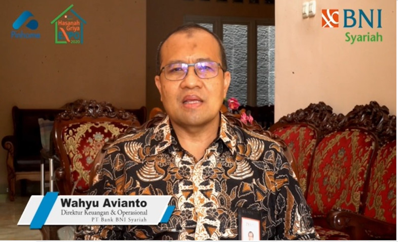 Pinhome dan BNI Syariah Resmi Tutup Virtual Event Hasanah Griya Expo 2020