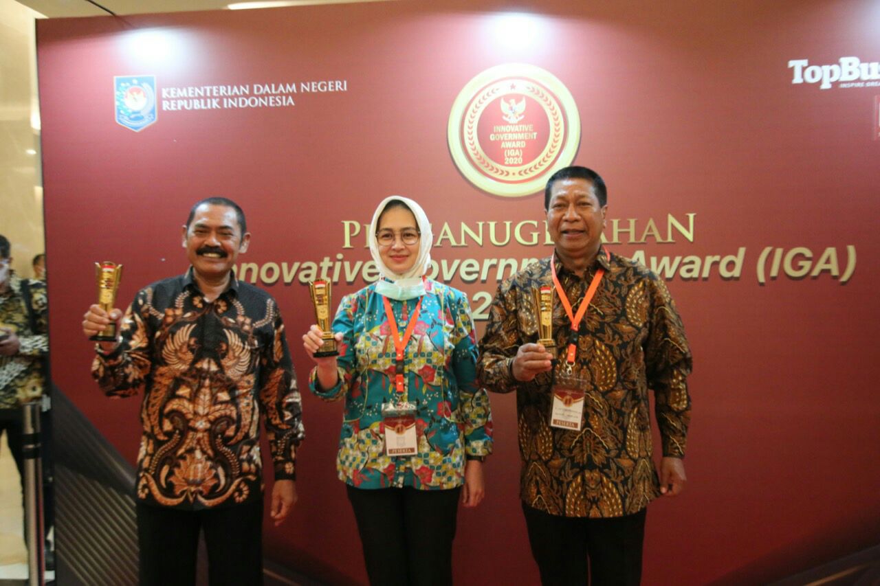 Pemkot Tangsel Raih Penghargaan Innovative Government Award