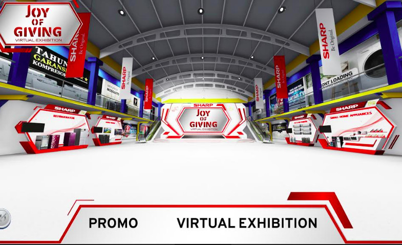 Sambut Natal dan Tahun Baru, Sharp Gelar Virtual Exhibition Bertabur  Diskon