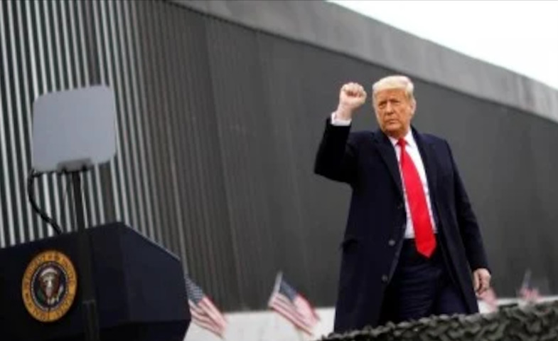 Pidato Perpisahan, Trump Doakan Pemerintahan Biden