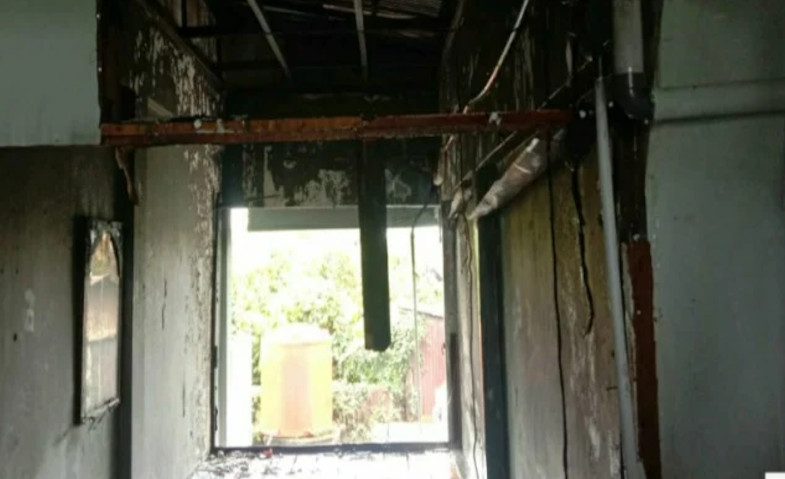 Tempat Penampungan Pengungsi â€ŽRohingya Terbakar