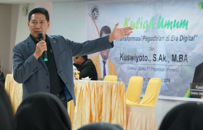 Direktur Utama Pegadaian Raih Best CEO 2020