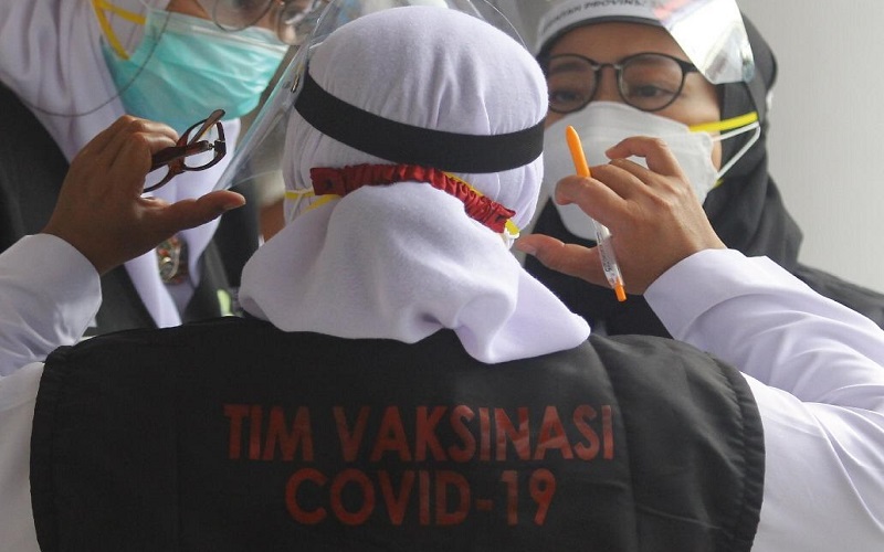 Ratusan Calon Jamaah Haji OKU Divaksin COVID-19