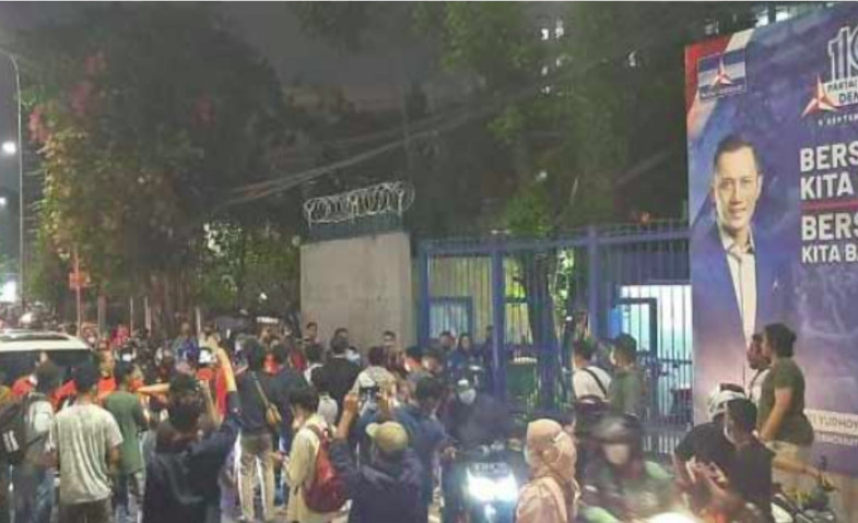 Mahasiswa Geruduk DPP Demokrat Ini Reaksi Andi Arief