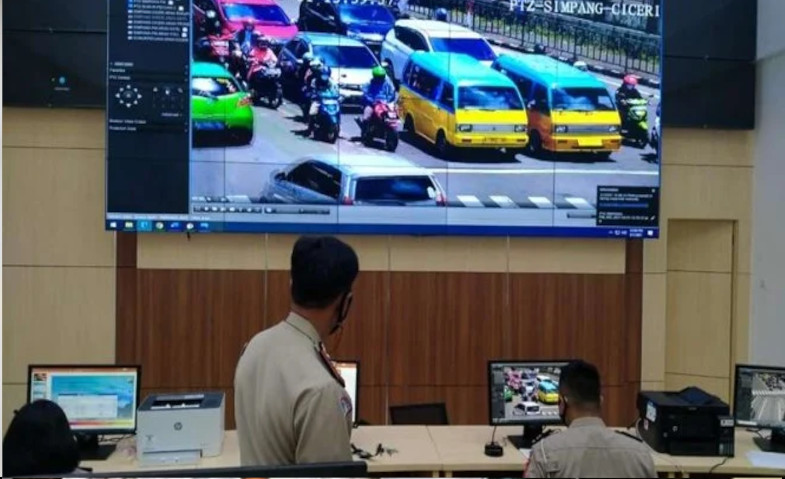 Uji Coba Tilang Elektronik di Banten Mulai Terapkan