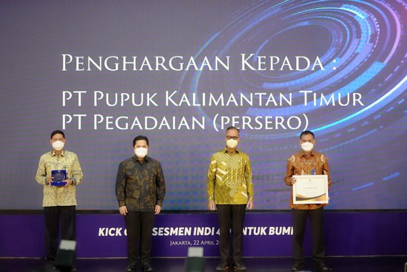 Menteri Perindustrian Apresiasi Kepeloporan Pegadaian dalam Membangun Industri Digital