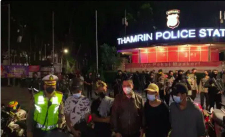 Kapolda Metro Pimpin Patroli Skala Besar di Jakpus