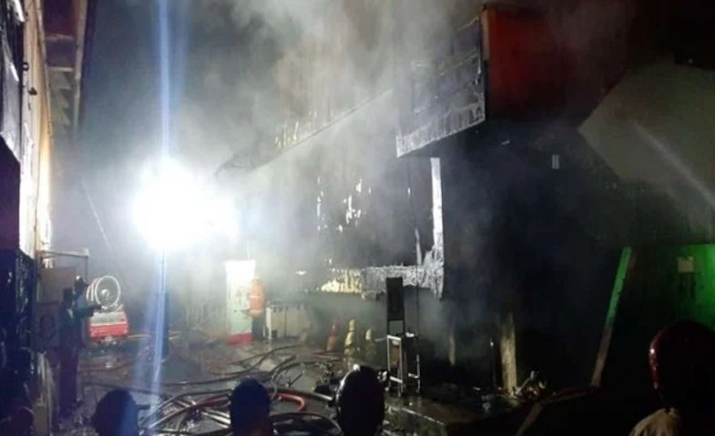Pasar Inpres Pasar Minggu Kebakaran