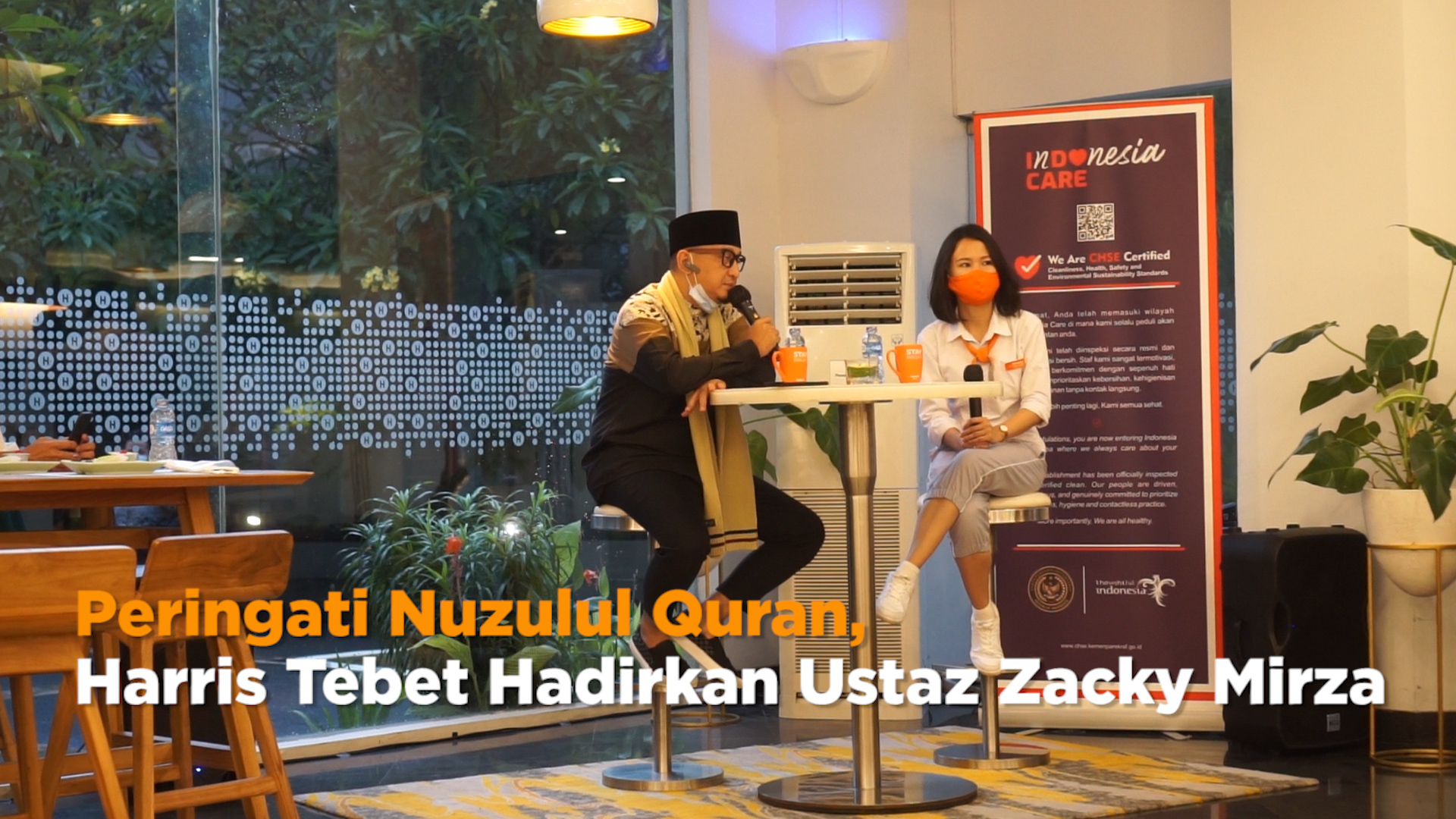 Peringati Nuzulul Quran, Harris Tebet Jakarta Hadirkan Ustaz Zacky Mirza