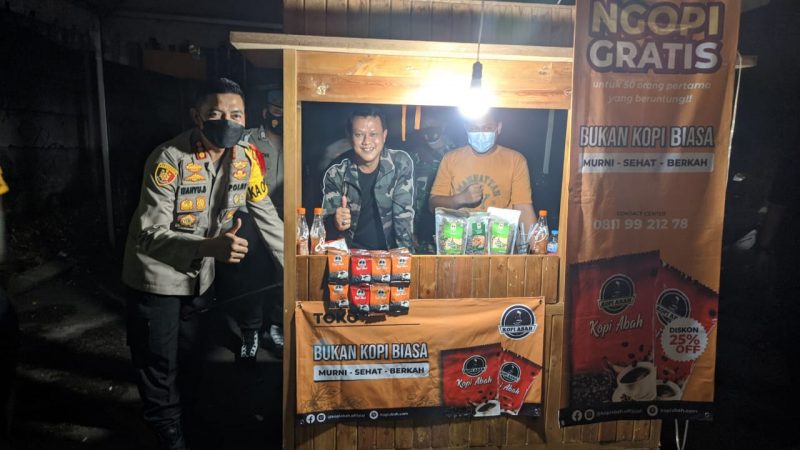 Kapolda Banten Apresiasi Panel Data Digital dan Stan Kopi Gratis