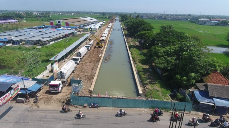 Bantu Warga di Saat Pandemi, Balai Besar Wilayah Sungai Ciliwung Cisadane Lakukan Kegiatan Padat Karya