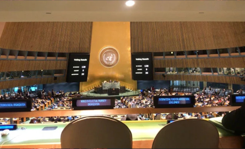 Majelis Umum PBB Gelar Sidang Pleno Bahas Israel-Palestina