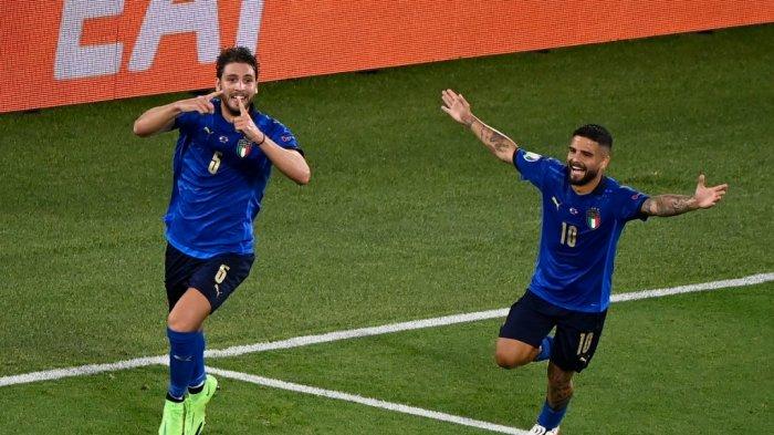 Euro 2020; Cukur Swiss 3-0, Italia Lolos ke Babak 16 Besar