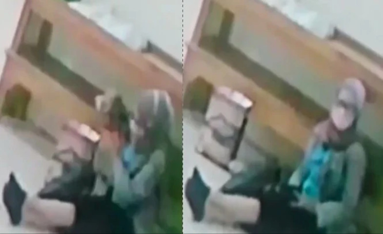 Pelaku Pencurian Kotak Amal Terekam CCTV