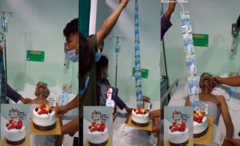 Orang Sakit yang Ulang Tahunnya Dirayakan, Kini telah Meninggal Dunia