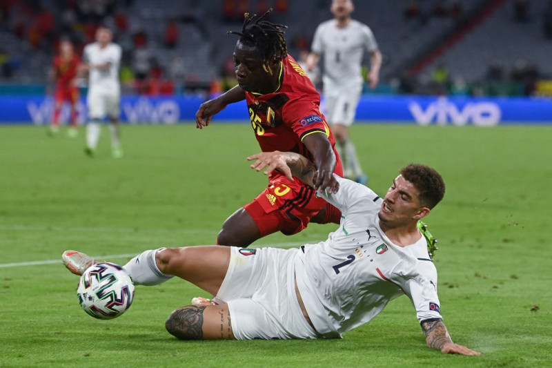 Singkirkan Belgia, Italia Lawan Spanyol di Semifinal Euro 2020