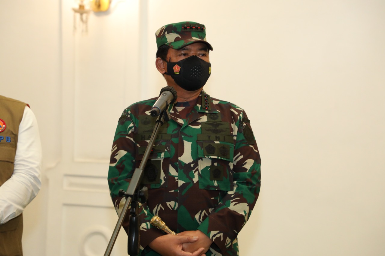 Panglima TNI; Protokol Kesehatan Penggunaan Masker Menjadi Faktor Utama