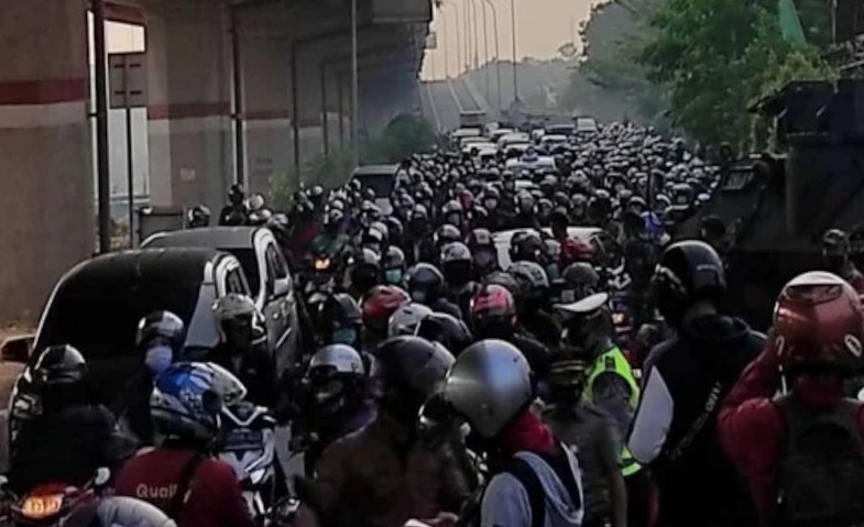 PPKM Darurat di Hari Ketiga, Muncul Kemacetan di Beberapa Jalan Jakarta