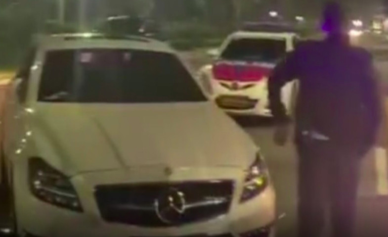 Di Tengah PPKM Darurat, Masih Saja Ada Balap Liar Mobil di Senayan