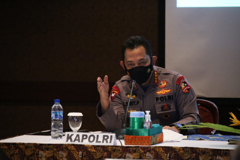 Kapolri Tegaskan Penanganan COVID-19 di Papua Perlu Langkah Luar Biasa