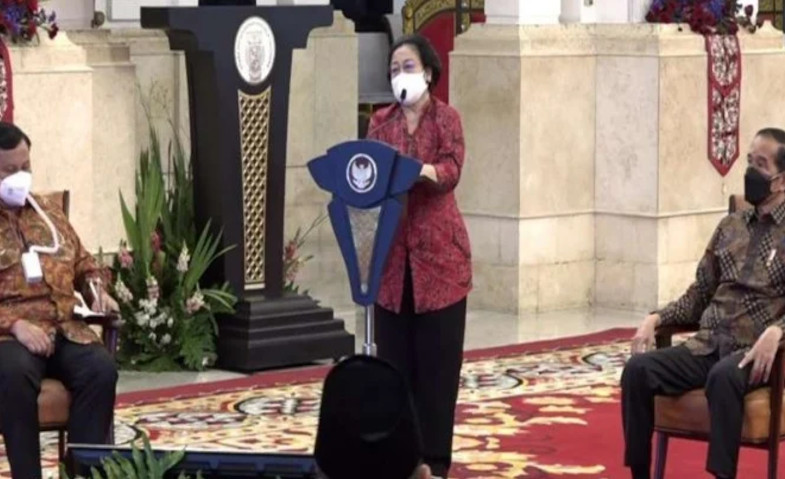 Pesan Megawati ke Jokowi: Harus Tegar di Tengah Pandemi