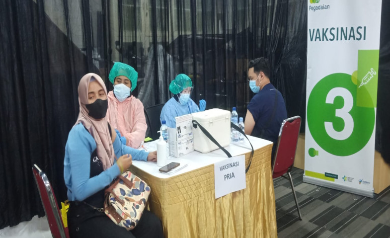 Pegadaian Telah Memvaksin 16 Ribu Keluarga Karyawan dan Masyarakat