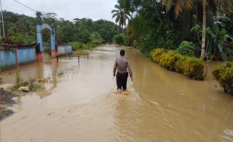 Curah Hujan Tinggi, 12 Kecamatan di Aceh Utara Terendam Banjir